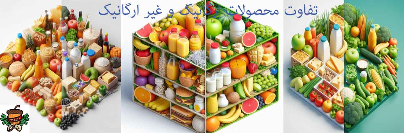 The difference between organic and non-organic products